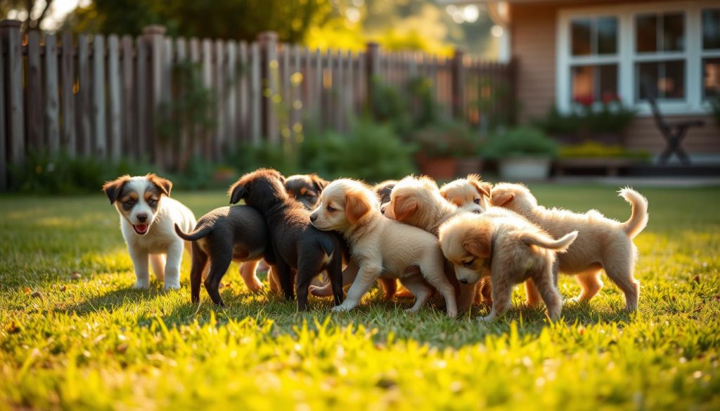 early puppy socialization
