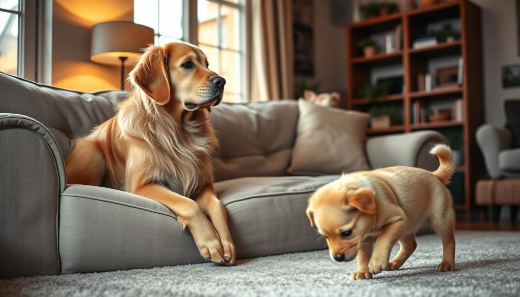 social skills in aging pets