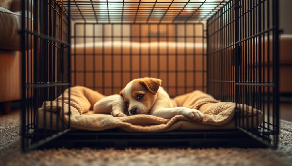 acclimating to crate
